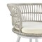 Manhattan Comfort Monaco Rope Wicker 3-Piece Patio Conversation Set with Cushions in Cream OD-CV013-CR - alternate 3